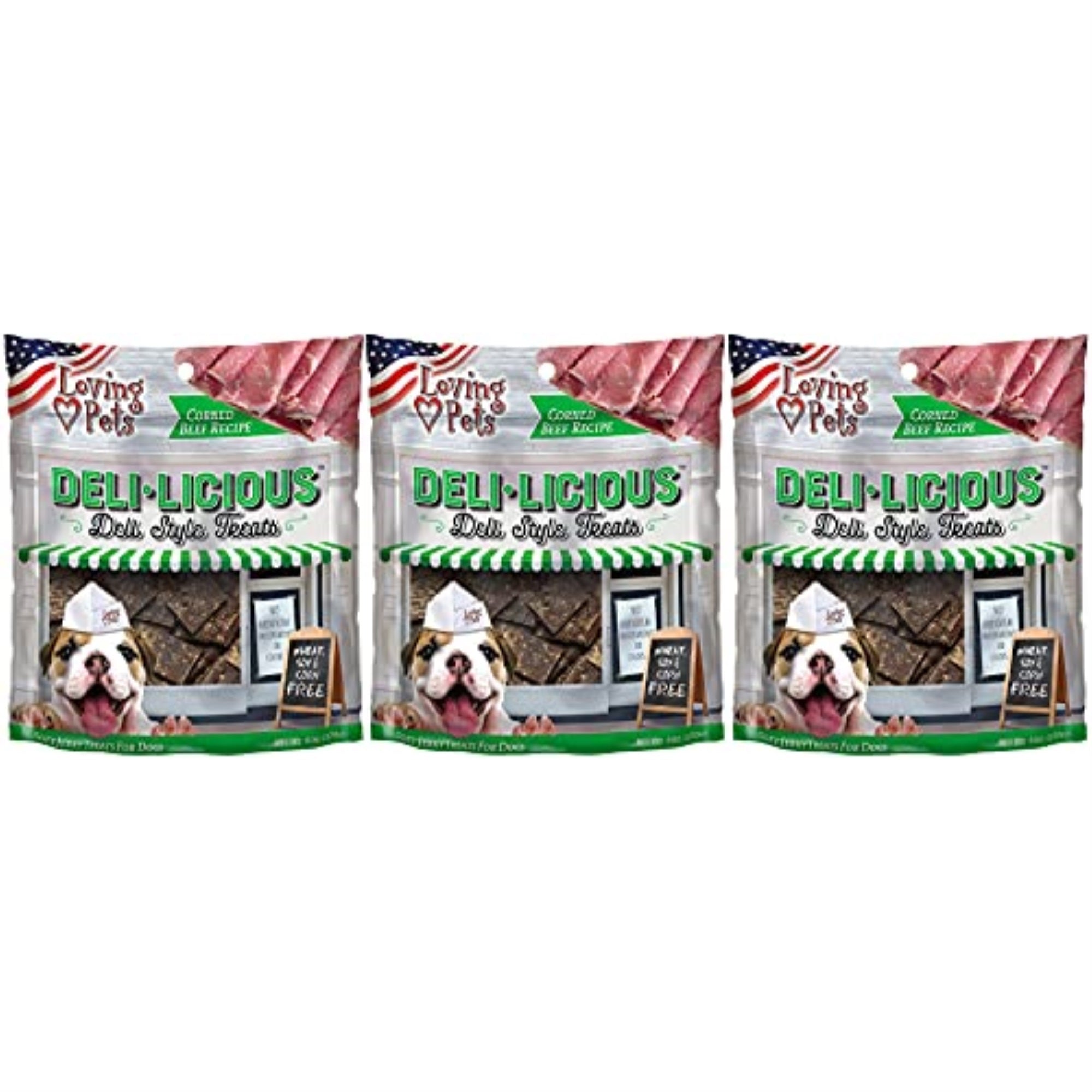 Loving Pets Deli-Licious Deli Style Treats Corned Beef Recipe