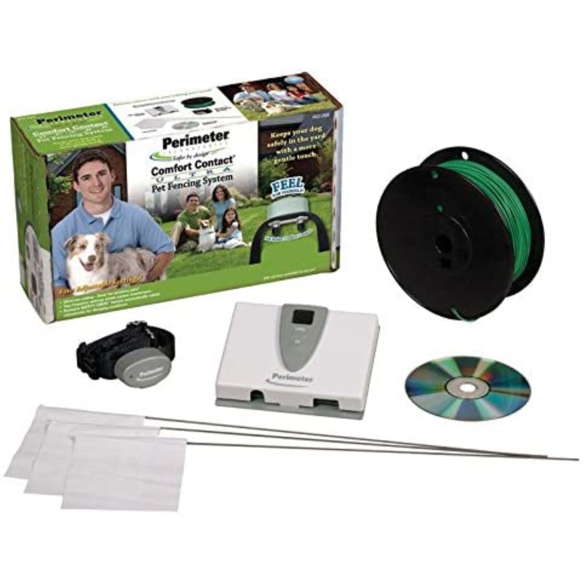 Perimeter Technologies 1000-0050 Ultra Comfort Contact Pet Fencing System