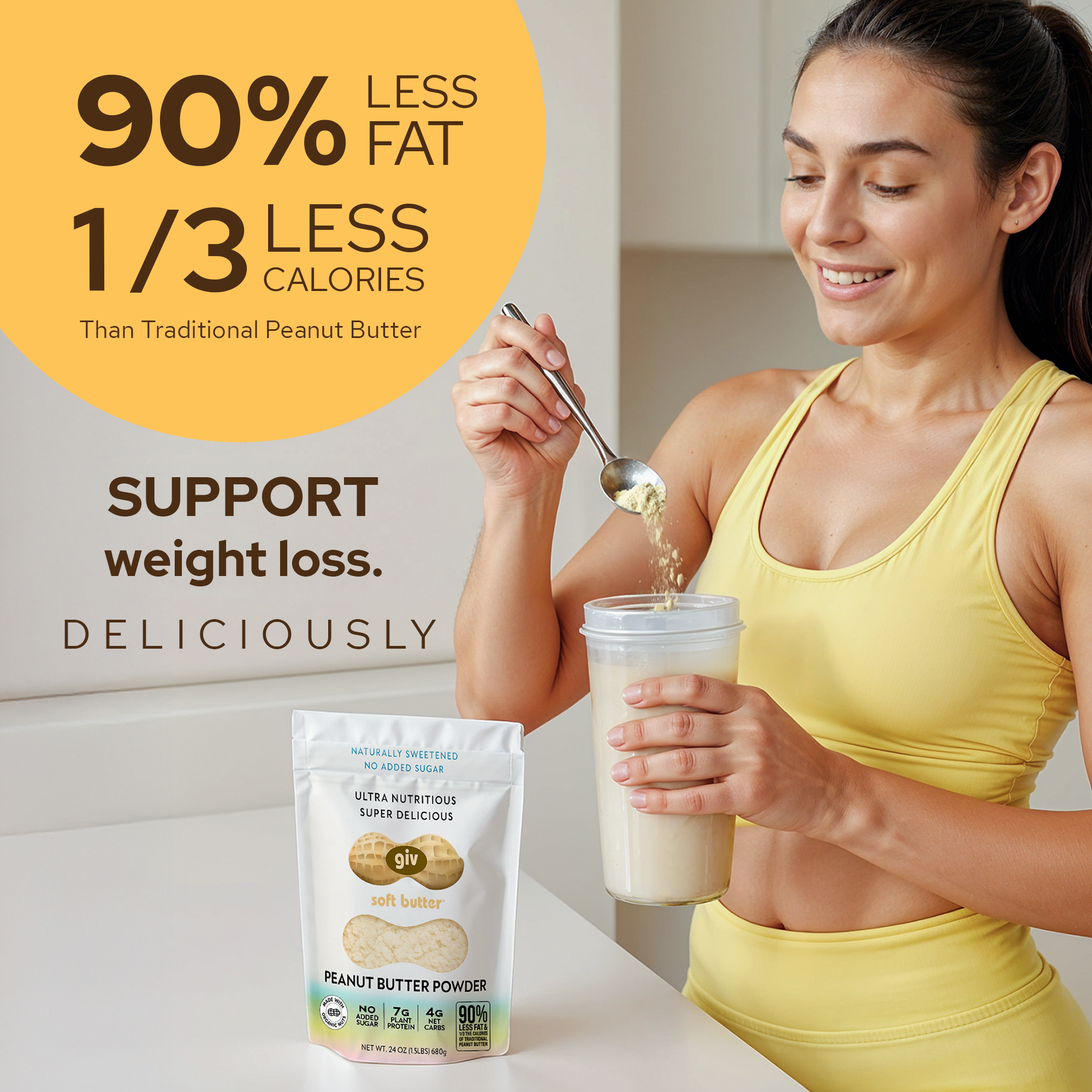 Peanut Butter Powder 24oz Bag