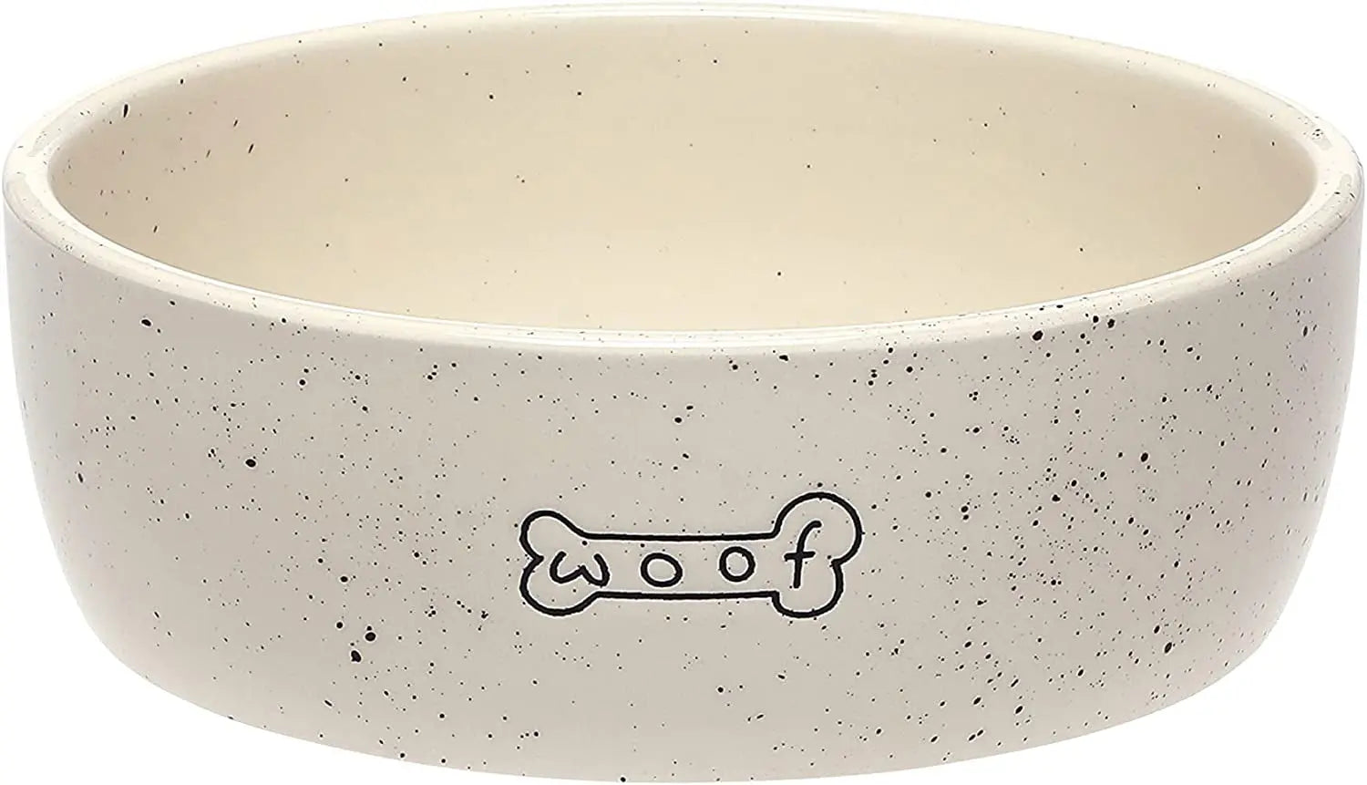 Pearhead Ceramic Treat Jar & M–XL Ceramic Dog Bowl | Modern Pet