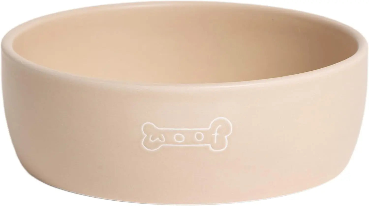 Pearhead Ceramic Treat Jar & M–XL Ceramic Dog Bowl | Modern Pet