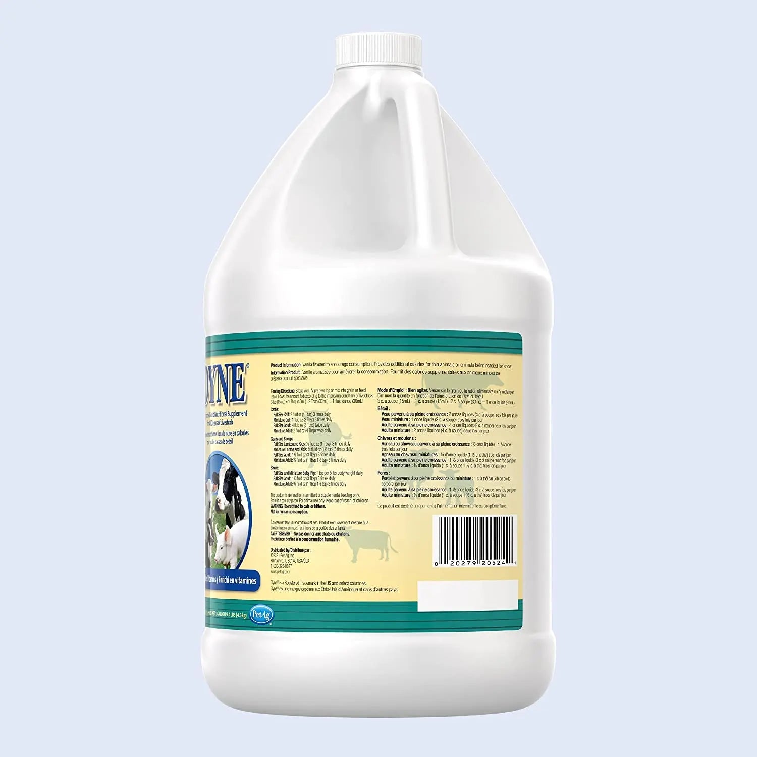 Pet-Ag Dyne High Nutritional Supplement for Livestock Gallon