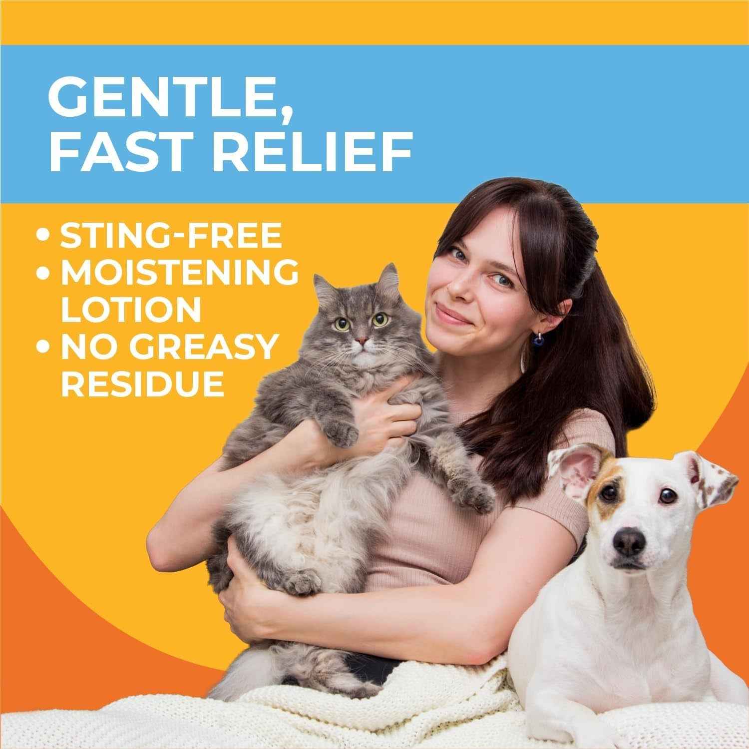 Pet Anti Itch Cream with Hydrocortisone for Hot Spots