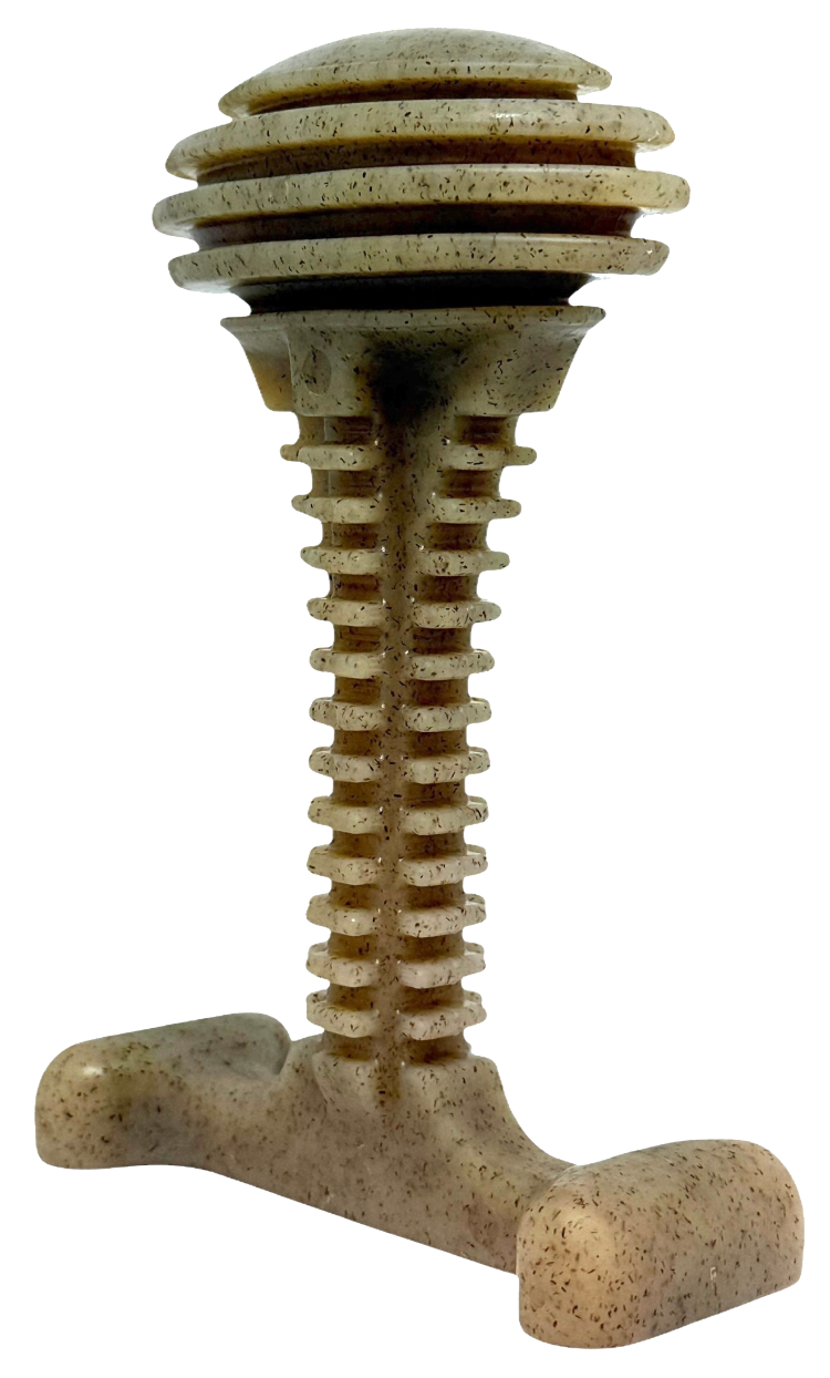 Honey Bone Dental Tower - Durable Nylon Dog Chew Toy XL | USA Made