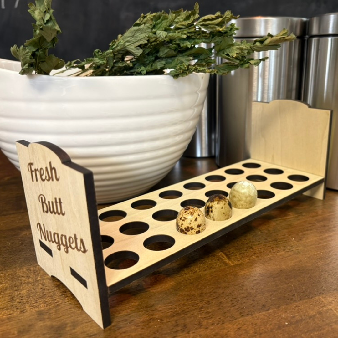 Counter Top Quail Egg Holder - Custom Design
