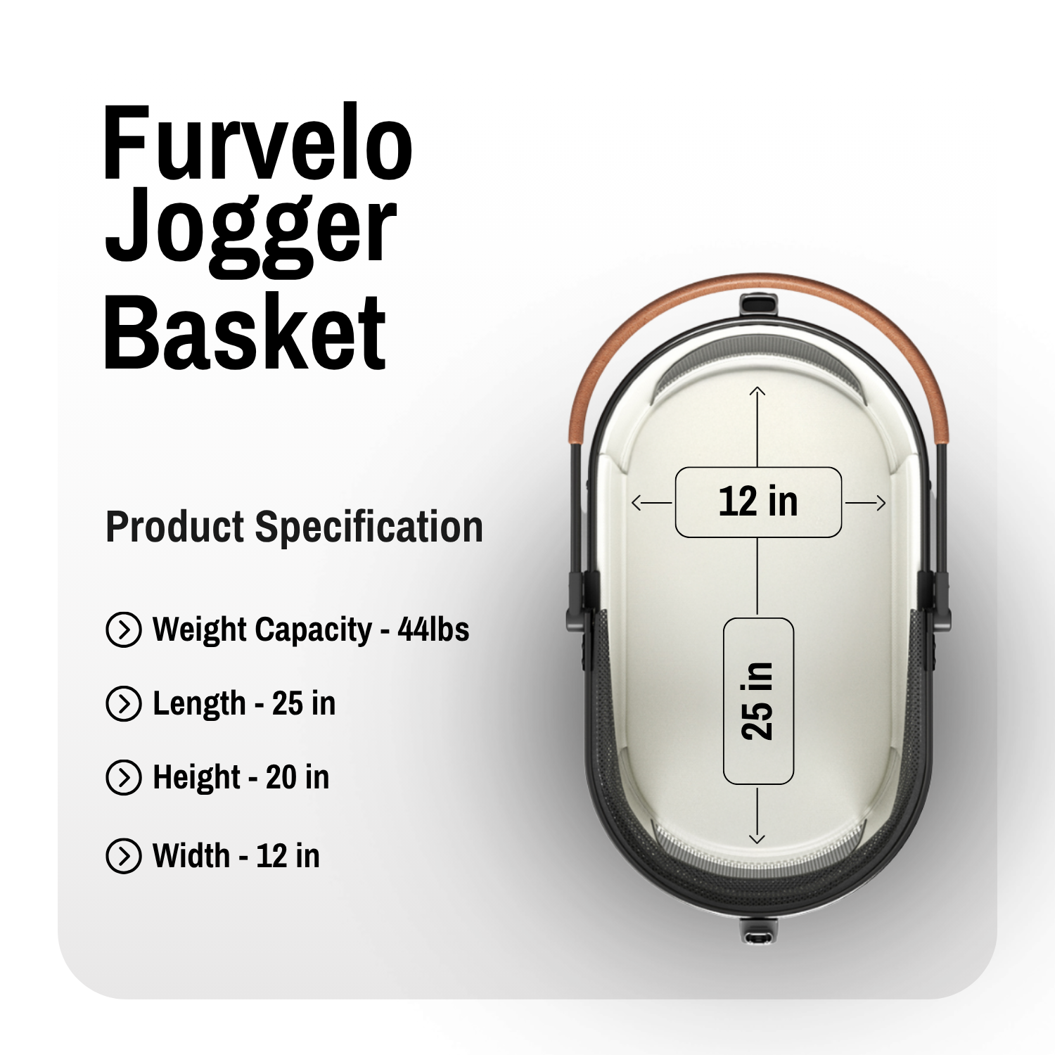 Furvelo Jogger Pet Stroller