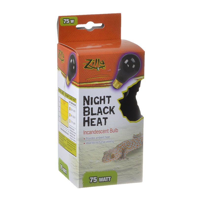 ZIL 75W NIGHT BLACK INC HEAT BULB