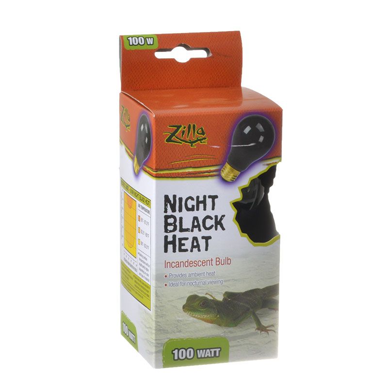 ZIL 100W NIGHT BLACK INC HEAT BULB