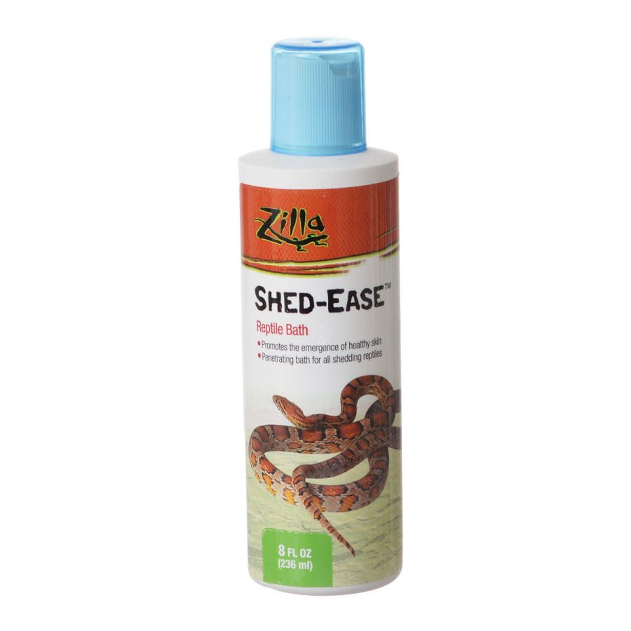 Zilla Shed-Ease Reptile Bath Treatment For Pet Lizards And Snakes, 8-Ounce