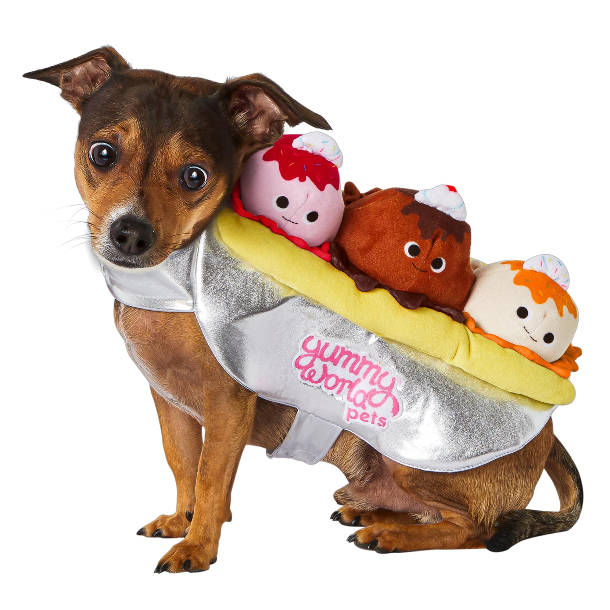 Rubie'S Yummy World Banana Split Pet Costume, As Shown, Large