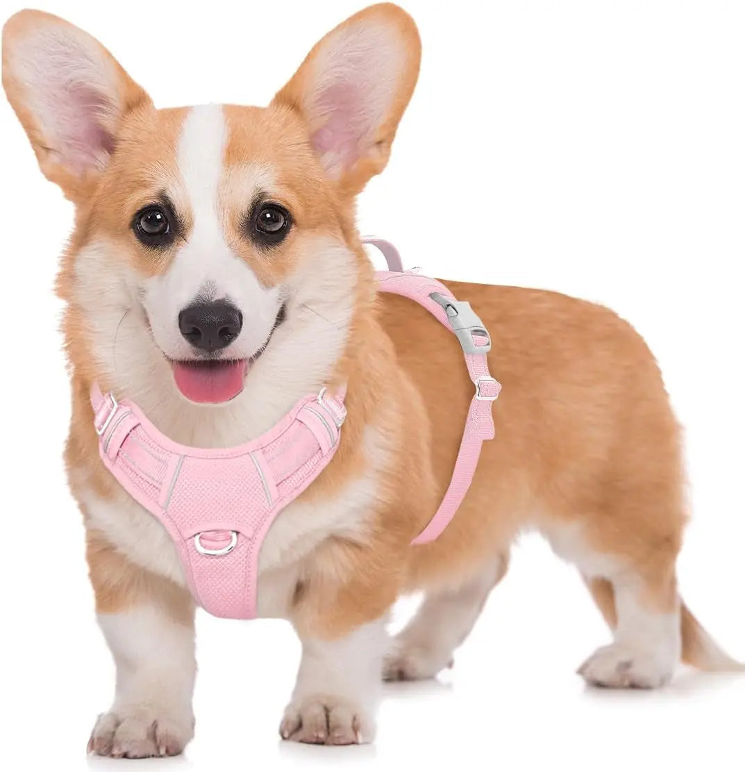 Reflective No-Pull Dog Harness, Adjustable Comfort for Training & Walking