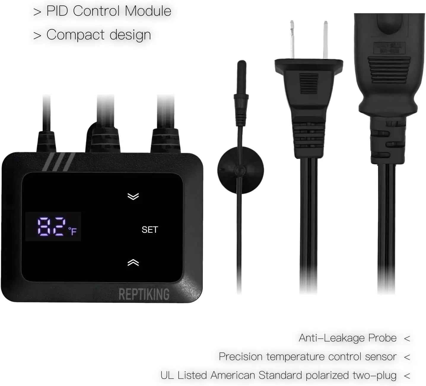 PID Dimming Reptile Thermostat 200W Digital Heat Controller