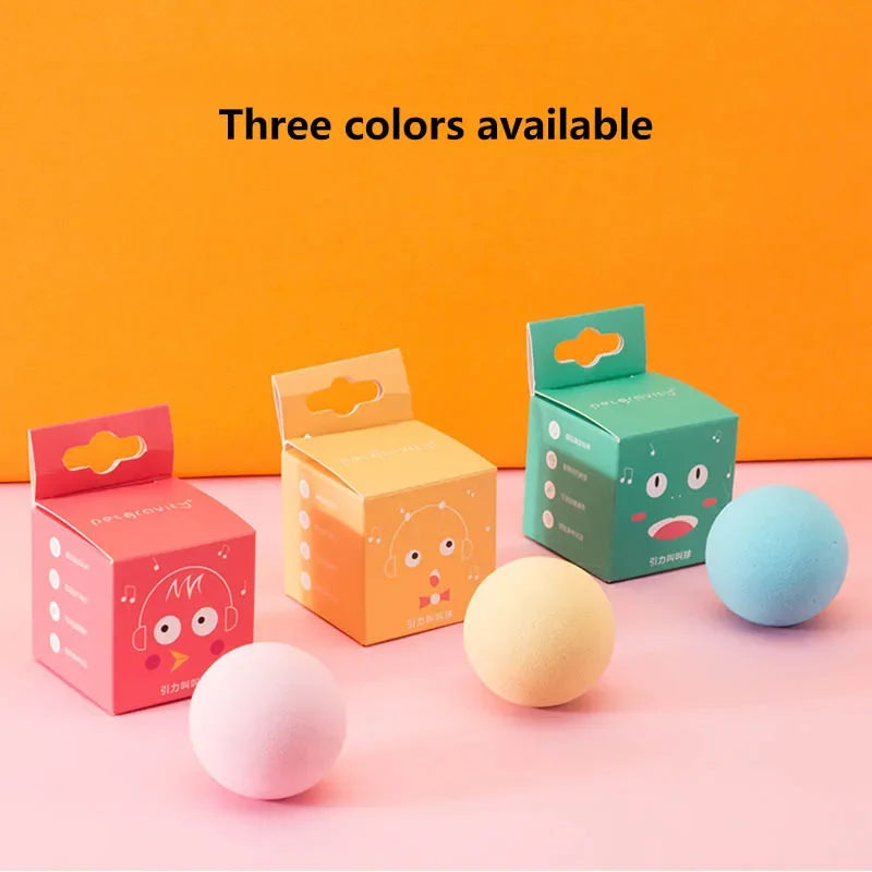 Cat Training Toy Pet Playing Ball Pet Squeaky Supplies Smart Cat Toys Interactive Ball Catnip Kitten Kitty Products Toy for Cats