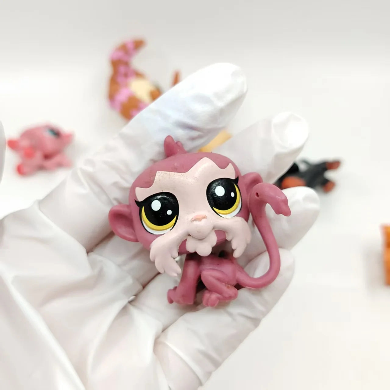 NEW LPS Pet Toys Cute Animal Can Shake Head Kitten Series 4 Original Collection Toys for Girls Christmas Birthday Gift