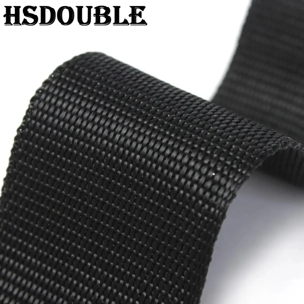 5 Yards 10-50mm Nylon Webbing Tape Backpack Strap Pet Collar Safety Belt Ribbon Band Bag Clothing DIY Sewing Accessories