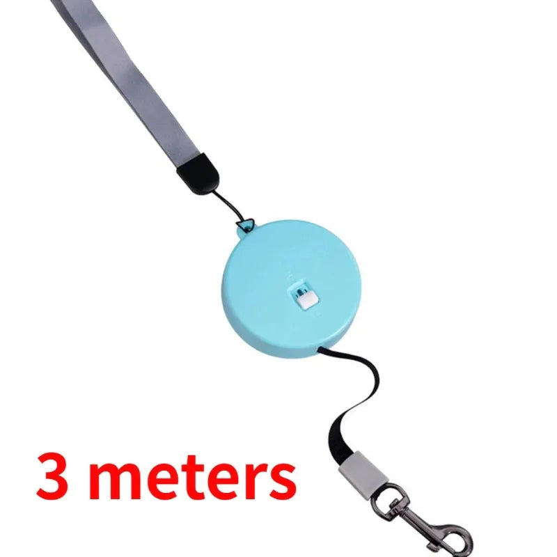 2M/3M Retractable Mini Dog Leash Automatic Flexible Dog Puppy Cat Traction Rope Belt Dog Leash for Small Medium Dogs Pet Product