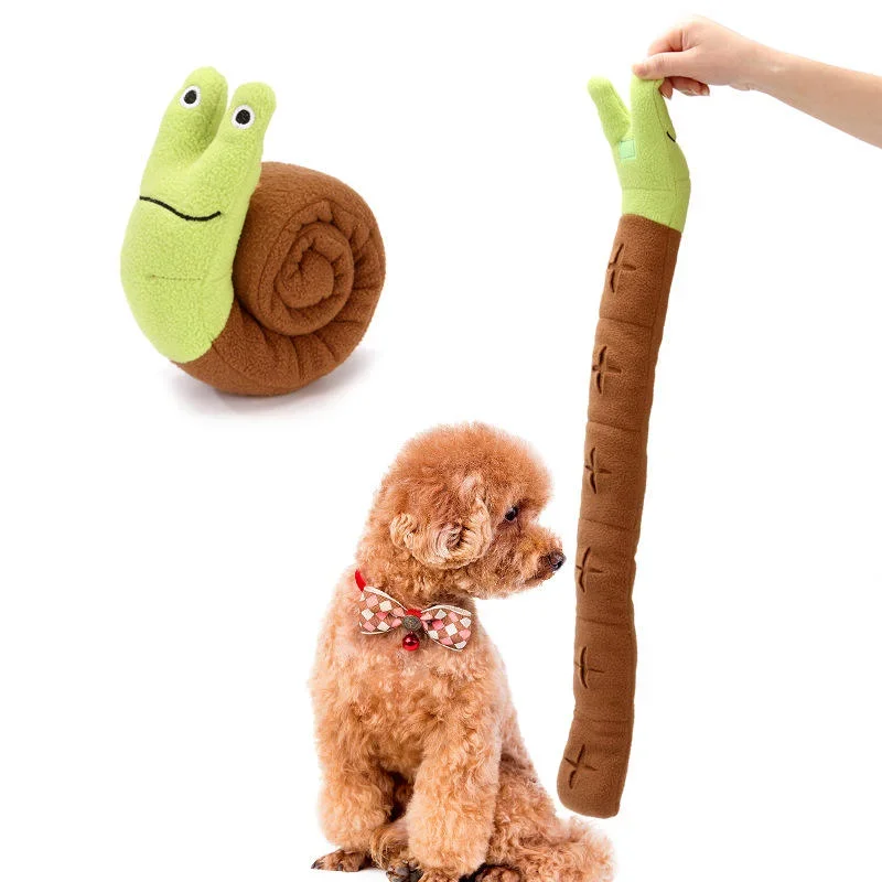 Snail Shaped Dog and Cat Toys, Pet Products, Pet Supplies, Mats to Hide Food Odors, Training Puzzles, and Fun Sniffing Toys