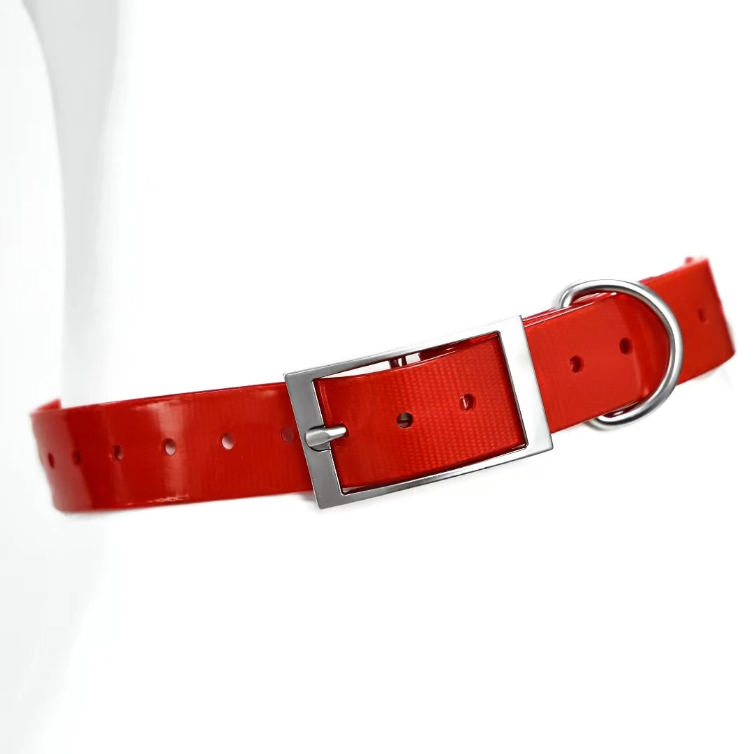 Hunting Dog Collar Non-Toxic TPU Waterproof Collar for Large Dogs Adjustable Durable Easy Clean Pet Training Accessory