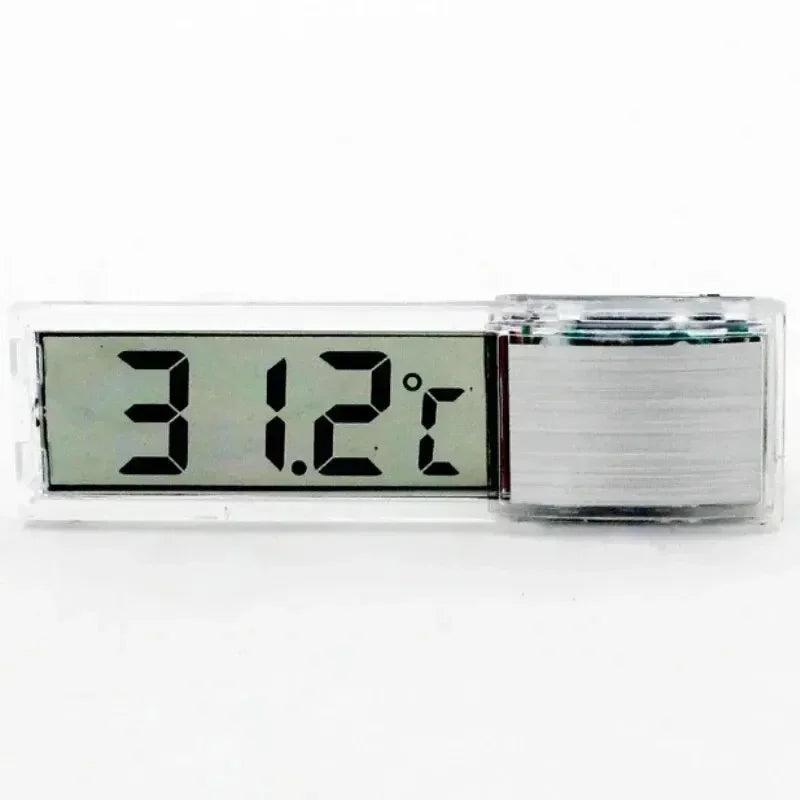 @1S-1pcs Aquarium Thermometer Electronic LCD Digital Fish Tank Temperature Measurement Fish Tank Temp Meter Aquarium Accessories