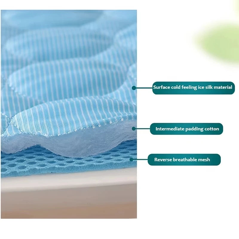 Dog Cooling Mat Summer Pet Cold Bed Extra Large for Big Small Dogs Pet Accessories Cat Durable Blanket Sofa Dogs Ice Pad Blanket