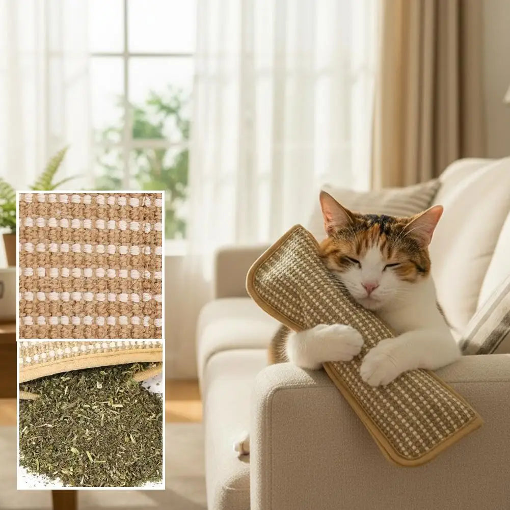 Catnip Pillow Cat Interactive Toys Indoor Kitten Scratching And Kicker Toys, Drives Bored Cats Crazy With Fun Interactive Chew