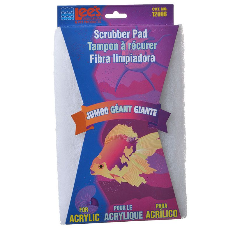 Lee'S Pet Products Ale12008 Xl Fine Acrylic Algae Scrubber Pad For Aquarium