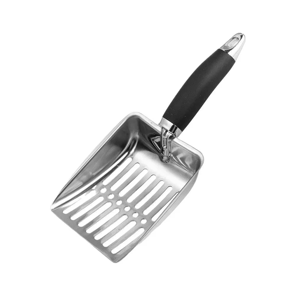 Metal Cat Litter Shovel Long Handle Scoop Pet Cleaning Tool for Cat Sand And Dog Feces Easy to Use Pet Care Product