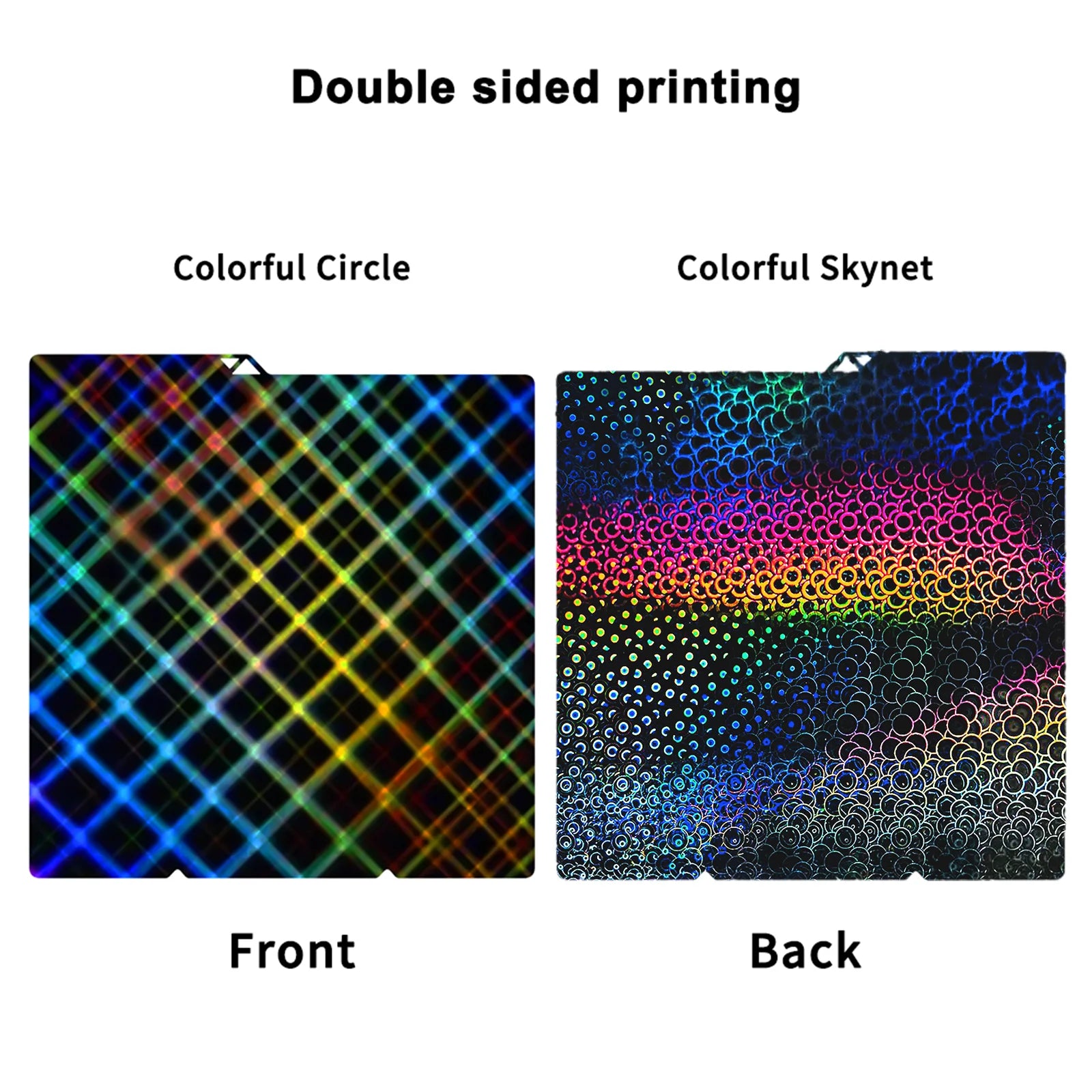 For Anycubic Kobra S1 Bed Plate 264x276 Kobra S1 Combo Build Plate Double Side Peo Pet Pei Pey Chameleon Kobra S1 Accessory 3d