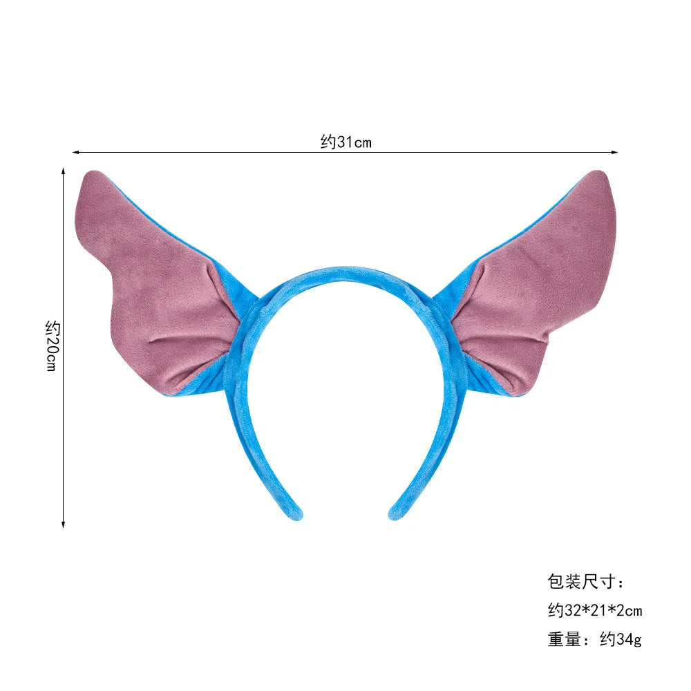 Hawaii Blue Monster Dog Costume Play Accessory Headband Bow Nose Kid Birthday Party Photography Props Experiment 626 Dress up