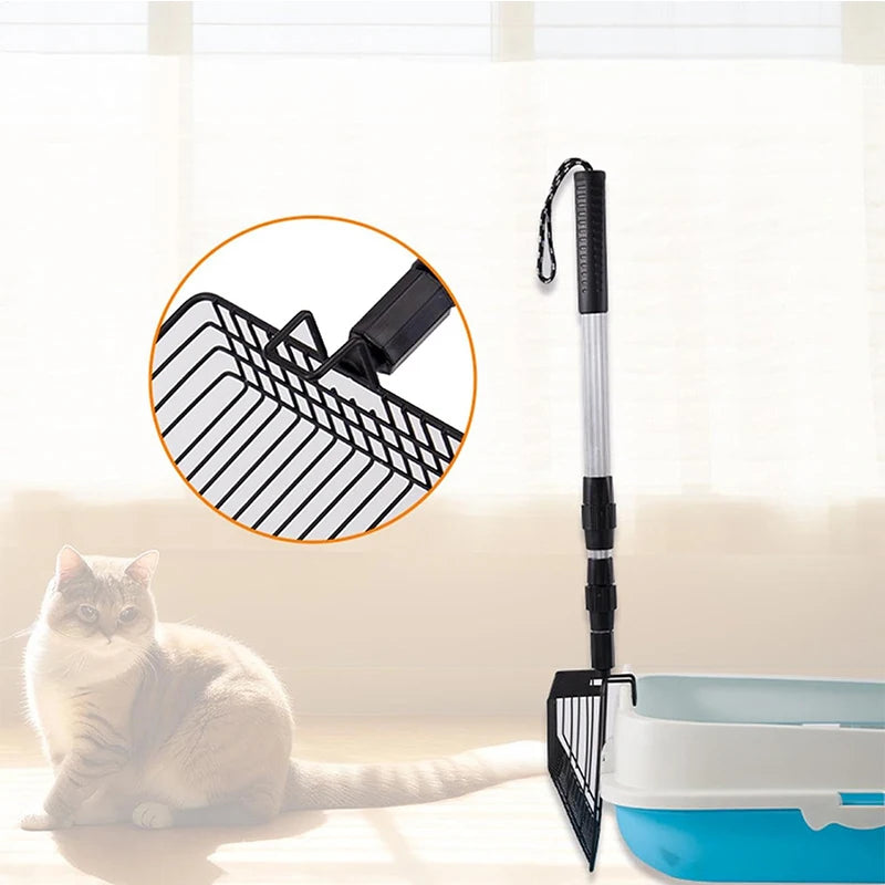 Chicken Coop Scooper Cats Pet Products Cleaning Tools Supplies Stretchable Petkit Accessory Shovel For Separating Poop Debris