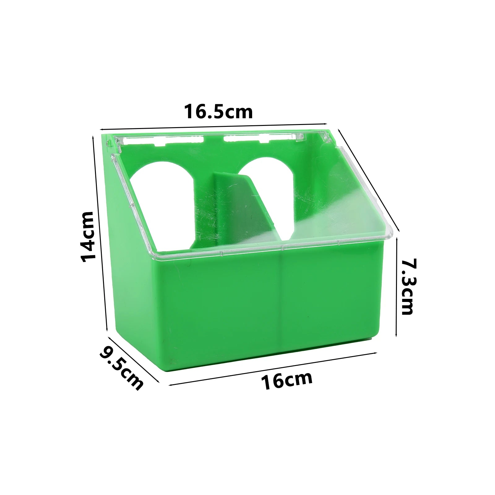 Pigeon 1/2/4Hole Hanging Cage Box Automatic Feeder Large Capacity Food Trough Food Storage Case Birds Supplies Pets Product 1Pc