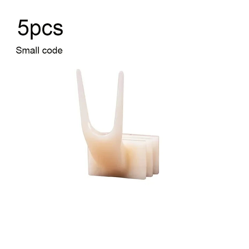 5pcs Durable PP Material Bird Cage Fruit Forks, Parrot Feeding Accessories, Pet Supplies Snack Holder for Birds