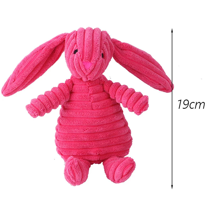 Corduroy Squeaky Dog Chew Toys for Small Medium Dogs Bite Resistant Puppy Toy Squeaker Dog Toys Pets Products Mascotas Supplies