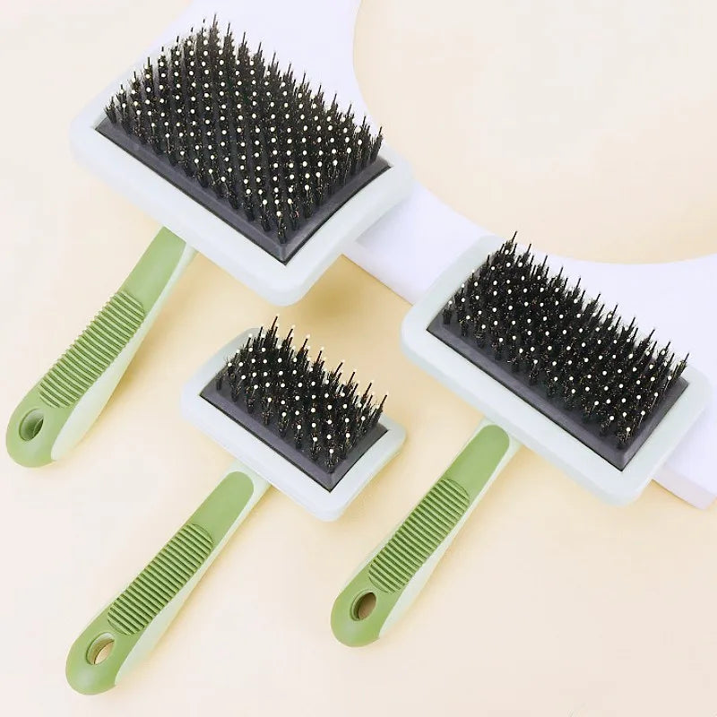 Dog Comb Pet Hair Remover No Hurt Brush for Dogs Hair Pulling Massage Dog Brush Soft Dogs Brushes Cleaning Cat Comb Pet Products