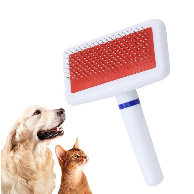 Stainless Steel Pet Grooming Comb for Cats And Dogs Hair Removal Massage Tool 3 Sizes Pet Hair Cleaning Accessory