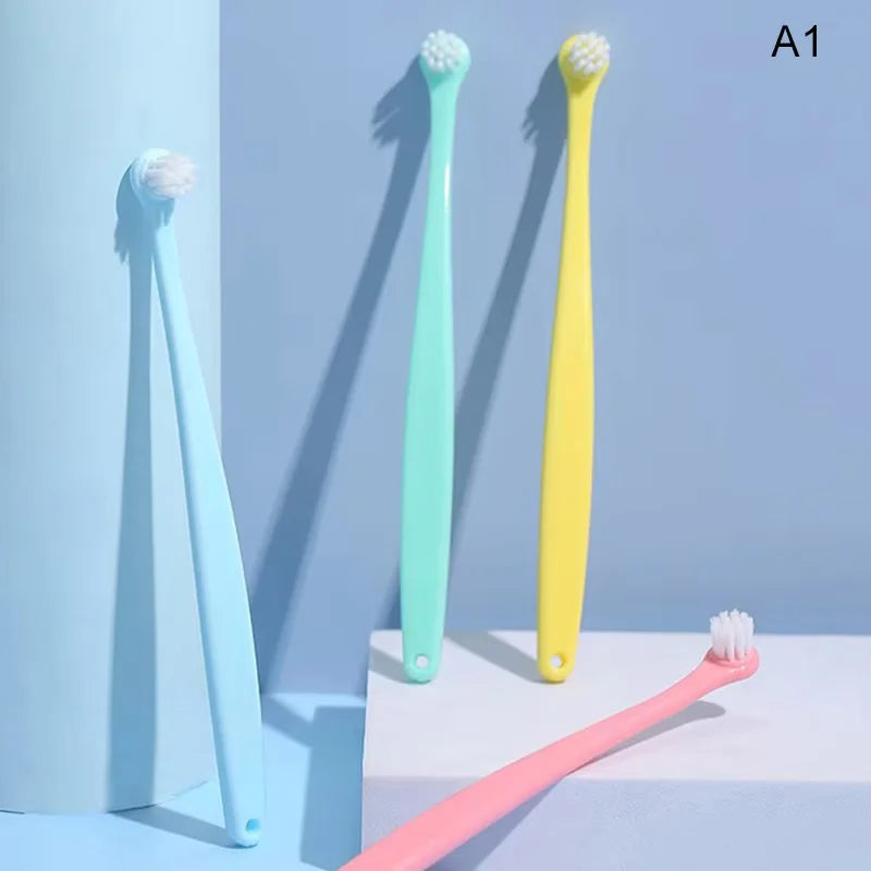 Dog Toothbrush Dog Teeth Cleaning Small Head Brush for Dogs Teeth Mouth Cleaning Tools Pet Grooming Cat Toothbrush Pet Products