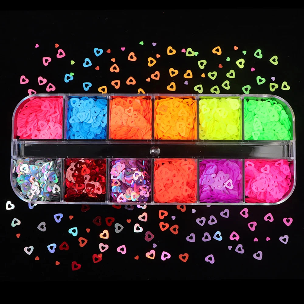 For Fun Multiple Styles Mixed Sequins Glitter Flakes for Epoxy Resin Molds Filler DIY Nail Decoration Sequins Jewelry Accessorie