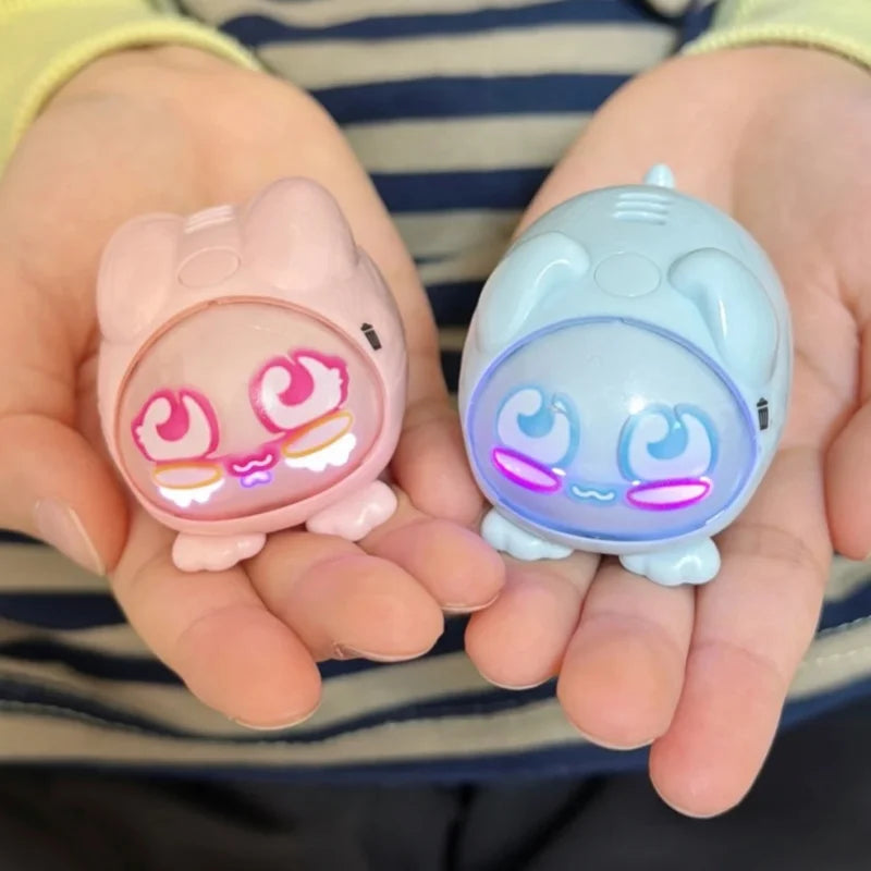 Genuine Takara Tomy Micropets Pocket-Sized Petbot Cat Rabbit Dog Series Electron Pet Interaction Machine Toy Gifts