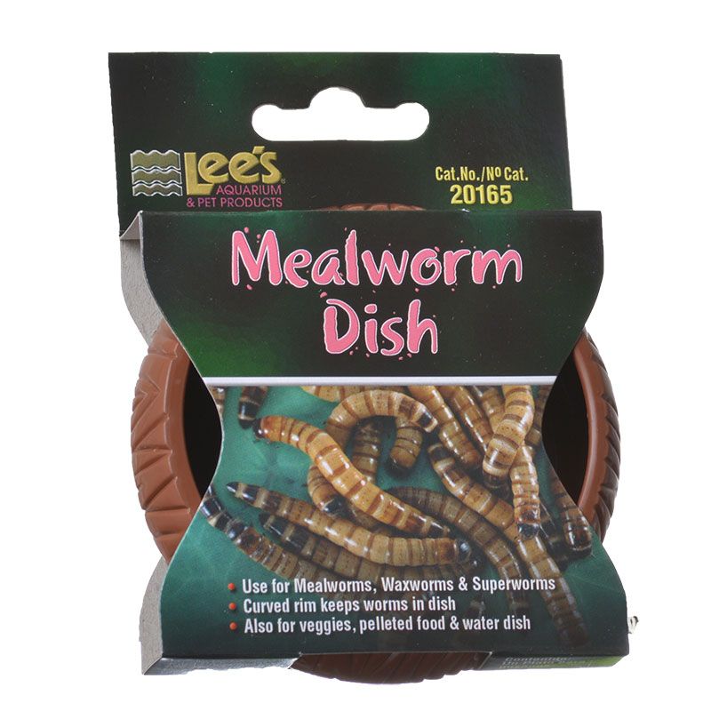 LA MEALWORM DISH PLASTIC