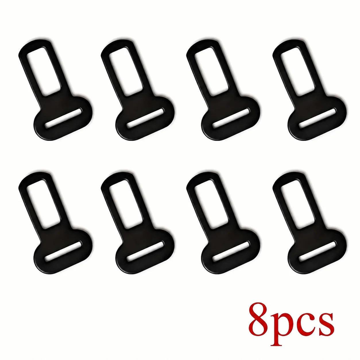 2/4/8 Pcs Pet Seatbelt Adapter Metal Car Seat Leash Clip Compatible with Truck Auto Safety Restraint Dog Travel Accessory