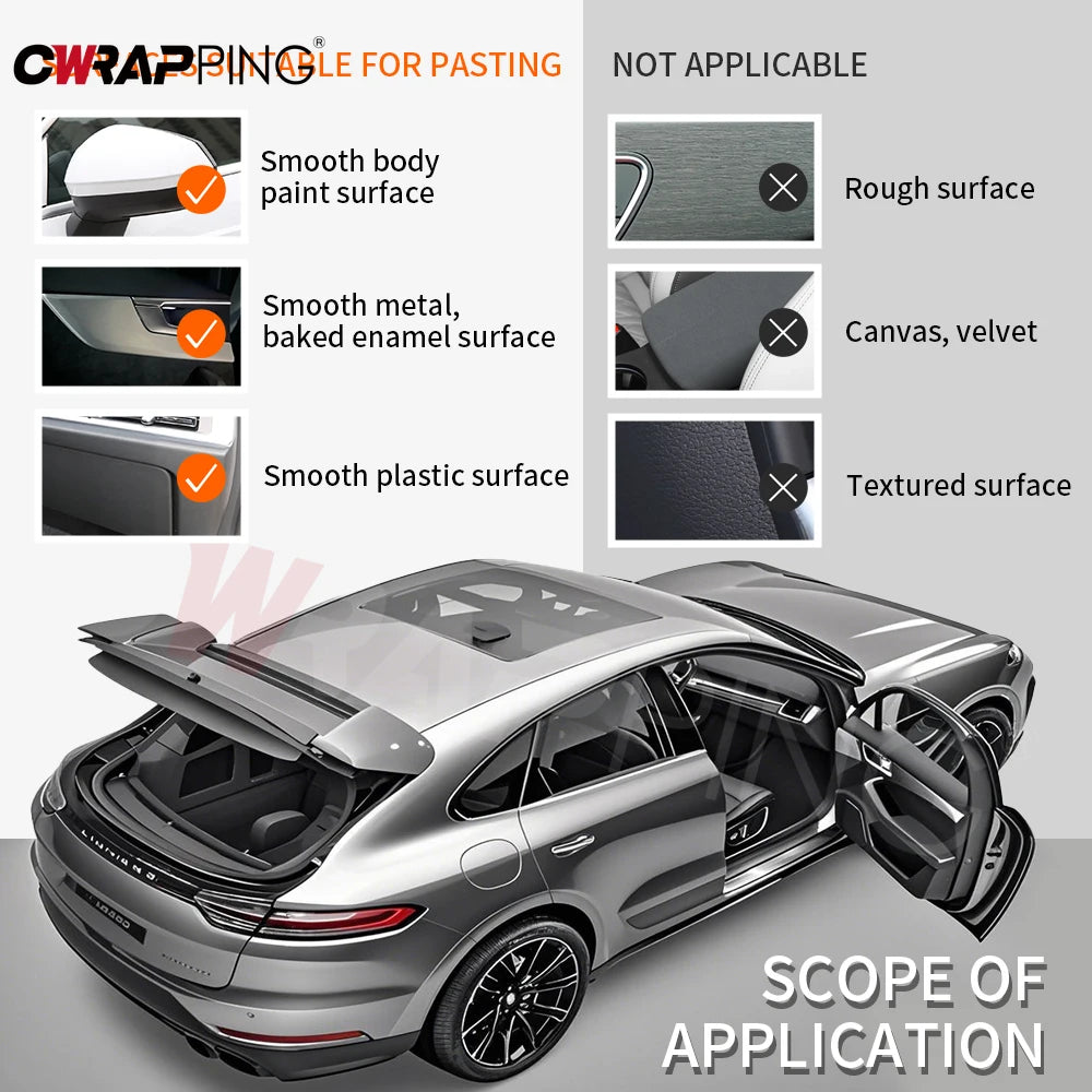 PET High Glossy Purple Vinyl Wrap Film Car Wrapping Motorcycle DIY Sticker Air Release Self Adhesive Decal for Car Accessories