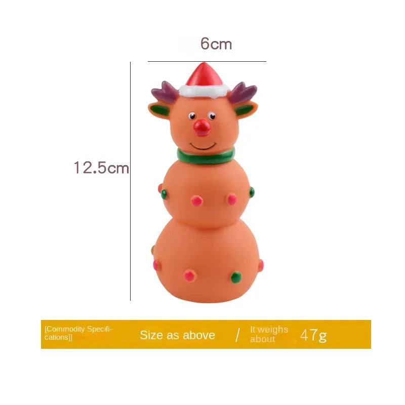 Soft Natural Latex Squeaky Dog Toy Lying Chicken Shape Molar Teeth Grinding Chew Toy Interactive Bite Resistant Pet Play Toy