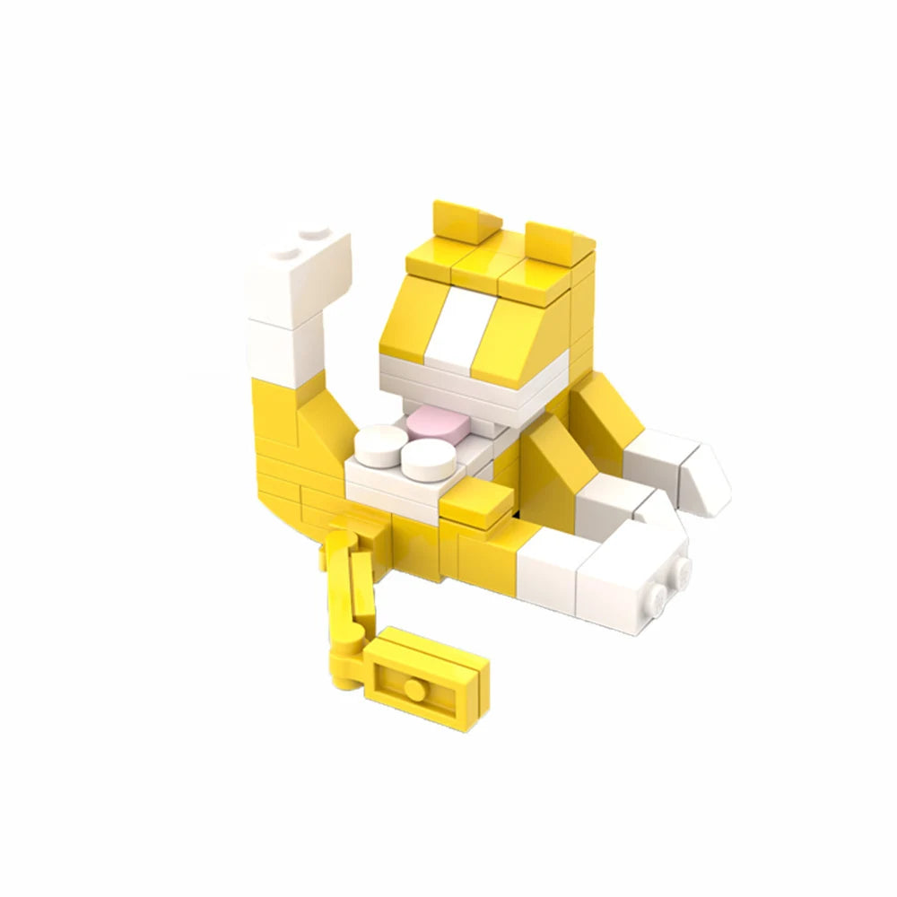 MOC City Cat Animal Series Building Blocks Kids Educational Toys, Creative DIY Gift for Birthday
