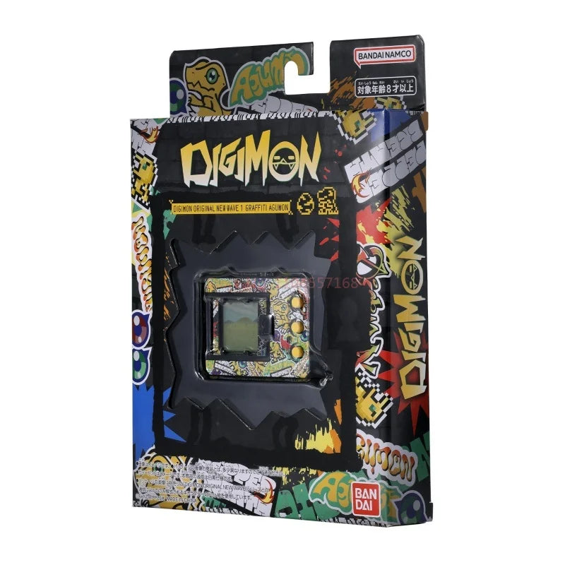 New Original Bandai Digimon Origin Digivice Agumon Digital Monster Raising Device Virtual Pet Portable Toy Gift For Anime Fans