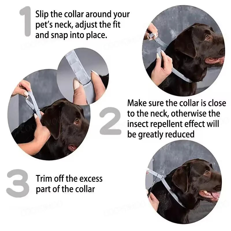 News 38/65CM Cats Dogs Calming Pheromone Collars, Pets Comfortable Adjustable Collar for Puppy Kitten Large Dog Accessories