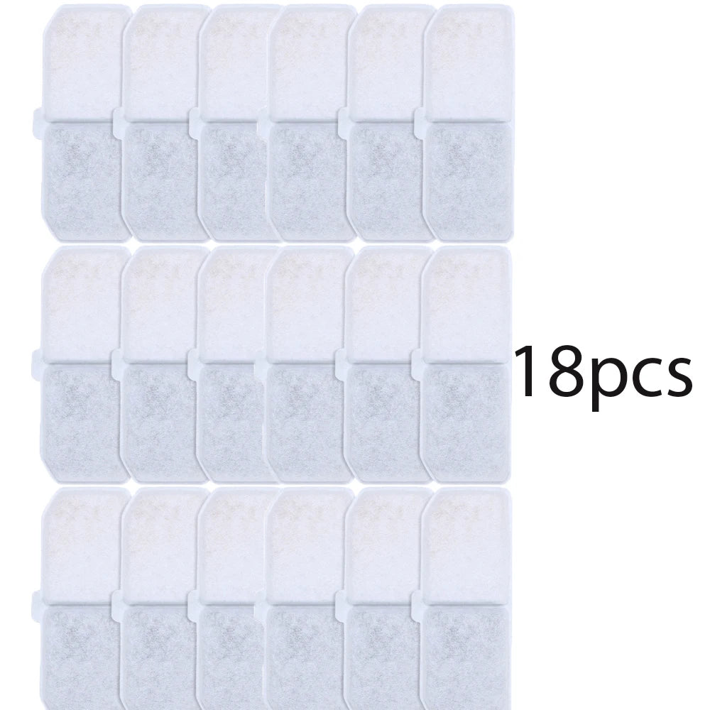12pc/24pc pet water distributor filter cat drinking water filter filter (this product only has chip)