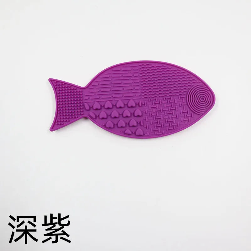 Suitable for Pets Weighing Less Than 3 Kilograms Mat Cats Slow Food Bowls Suction Cup Feeding Food Silicone Lick, Product Small