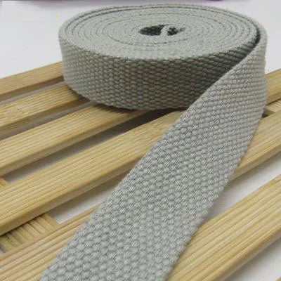 5M Cotton Webbing Suspenders Craft Supplies DIY Decorative Sewing Fabric Crafts Nylon Webbing Pet Rope Backpack  Accessories