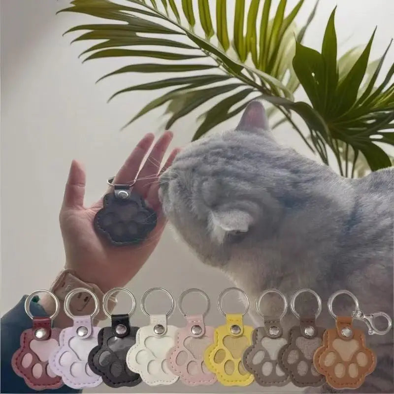 Dog Hair Collector Keychain Leather Pet Memorial Keepsake Fur Storage Pendant Charm Gift Keyring Anti Loss Pendant Accessories