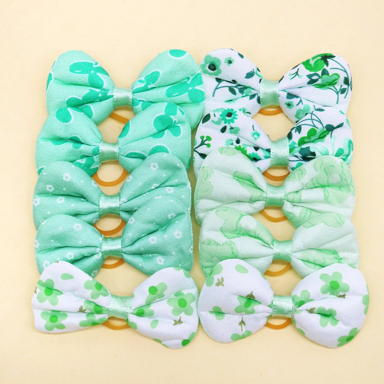 Cute Dog Bows Rubber Bands Small Dog Hair Bows Pet Hair Accessories For Dogs Pets Grooming Products
